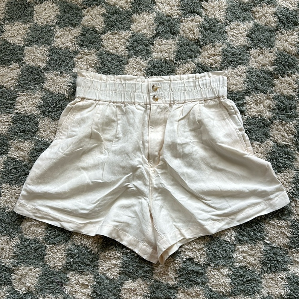 Madewell paper bag shorts